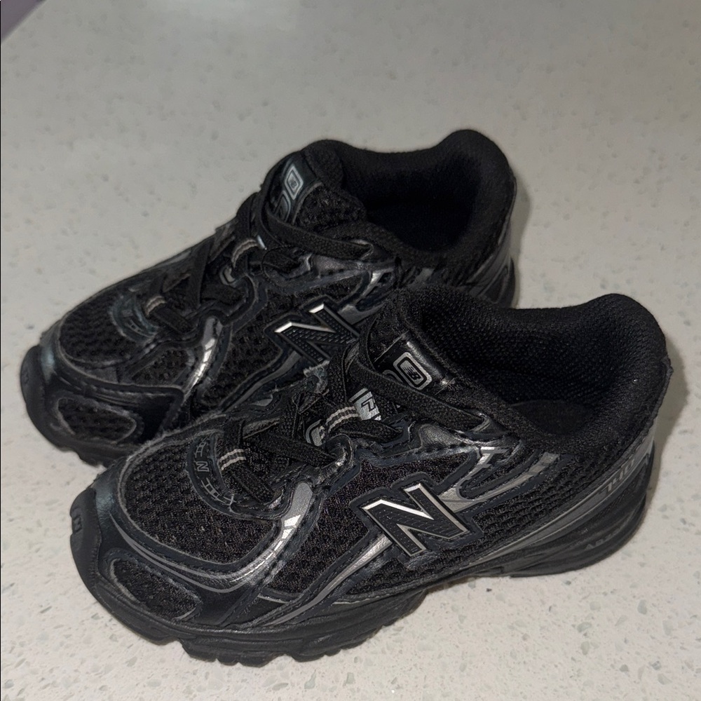 Black toddler New Balance